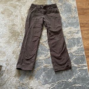 Flannel lined carhartts